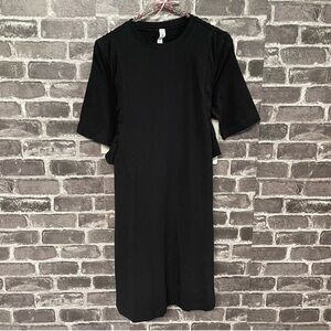 lululemon athletica Black Short-Sleeve Women's Tee Dress